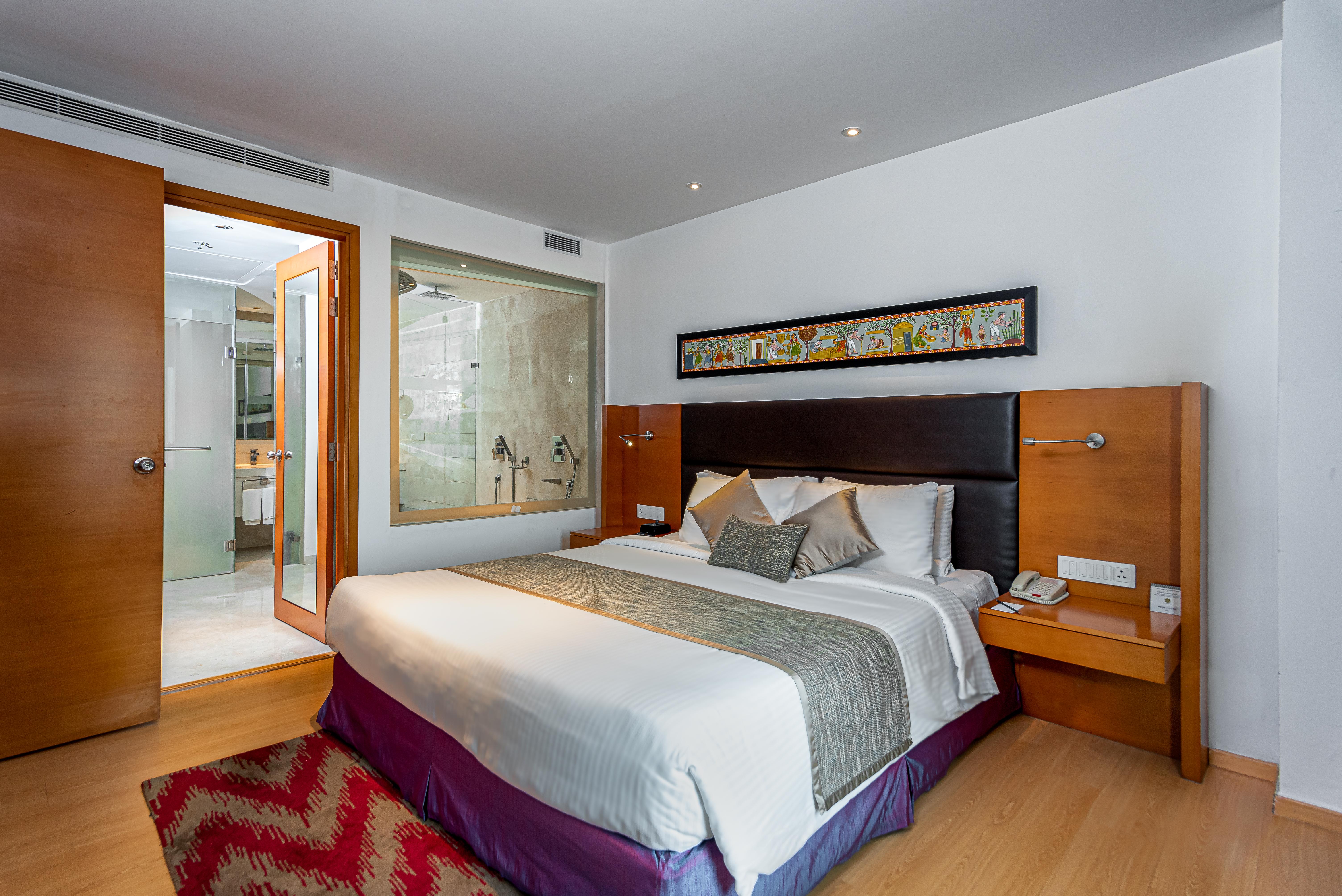 Mercure Hyderabad Kcp Banjara Hills, An Accor Hotel Dış mekan fotoğraf A bedroom at the Park